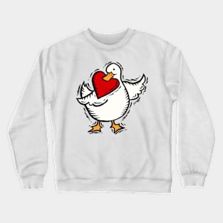 Cute Little Duck Crewneck Sweatshirt